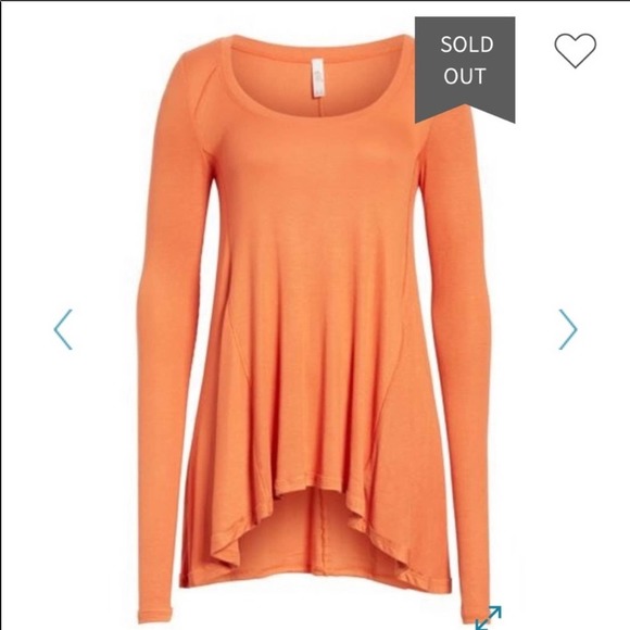 Free People Tops - FREE PEOPLE “January” Ribbed Long Sleeve Top